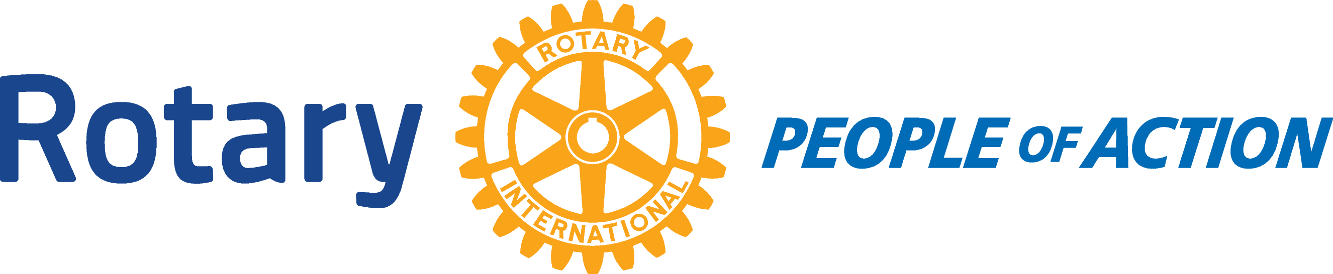 Rotary People of Action Logo